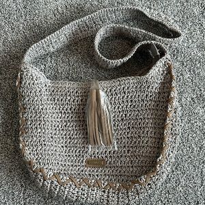 Sun’N’Sand woven gray bag New